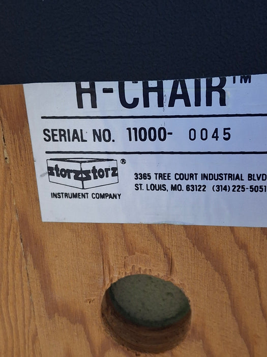 SMR H-Chair ENT Chair