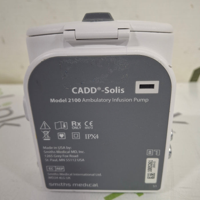 Smiths Medical CADD Solis 2100 Ambulatory Infusion Pump