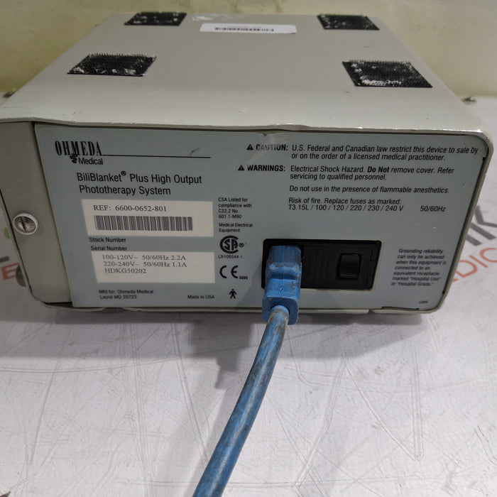 Ohmeda Medical BiliBlanket Plus Phototherapy System