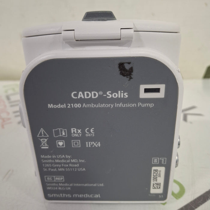 Smiths Medical CADD Solis 2100 Ambulatory Infusion Pump