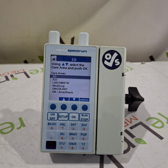 Baxter Sigma Spectrum 6.05.14 with A/B/G/N Battery Infusion Pump
