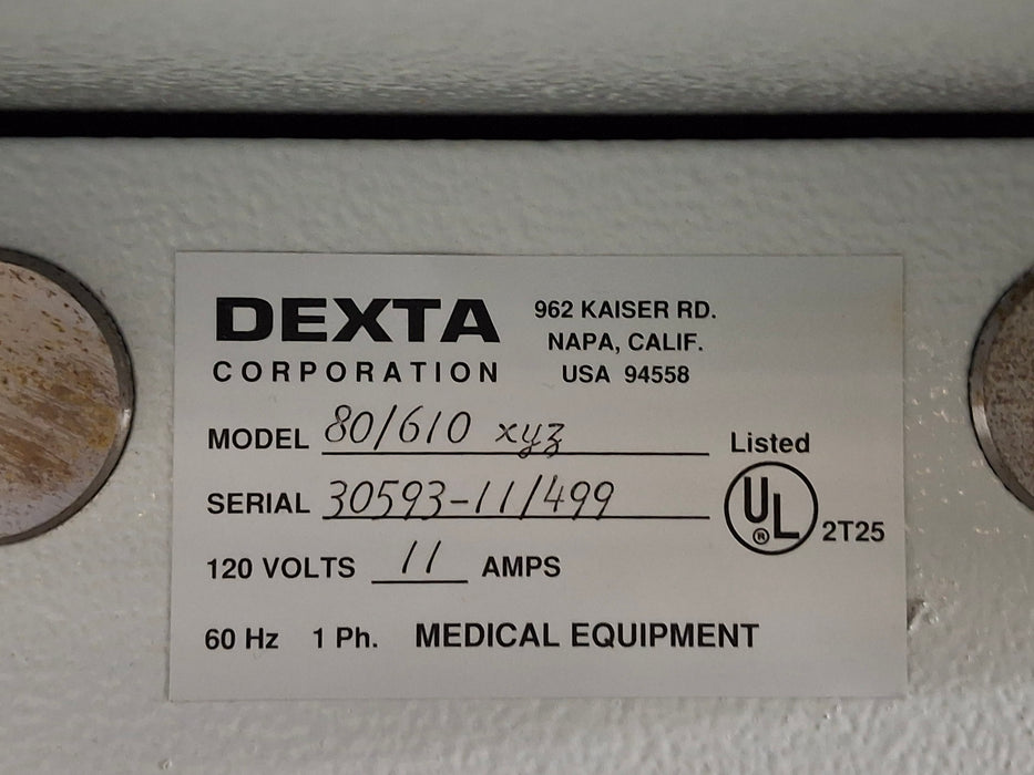 Dexta Corporation 80/610 Oral Surgery Procedure Dental Chair