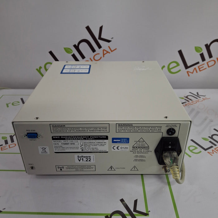 Baylis RFP-100-115 Radio Frequency Puncture System