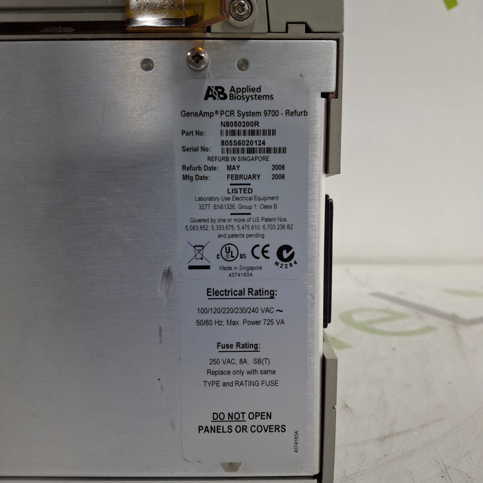 Applied Biosystems GeneAmp 9700 PCR System