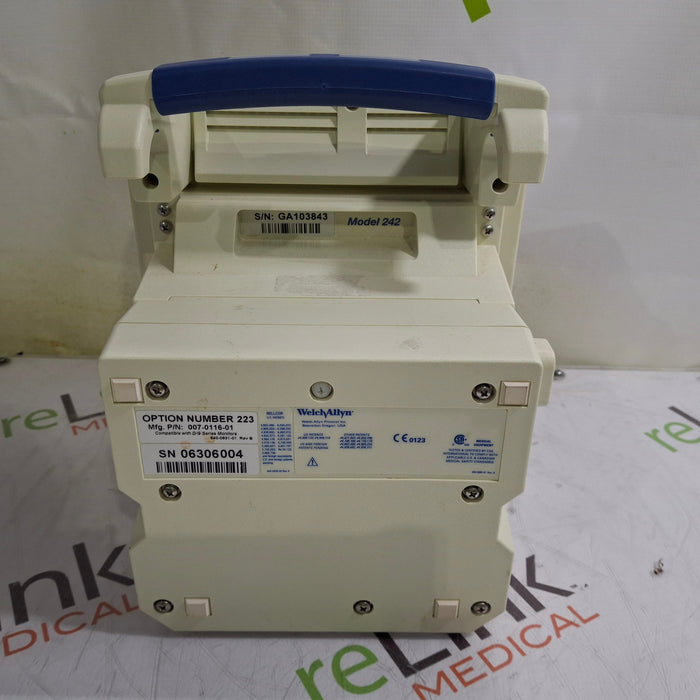Welch Allyn Propaq CS 242 Vital Signs Monitor