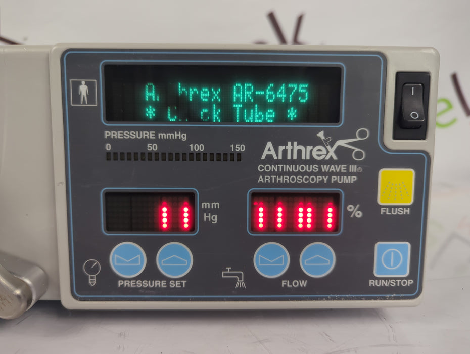 Arthrex AR-6475 Continuous Wave Arthroscopy Pump