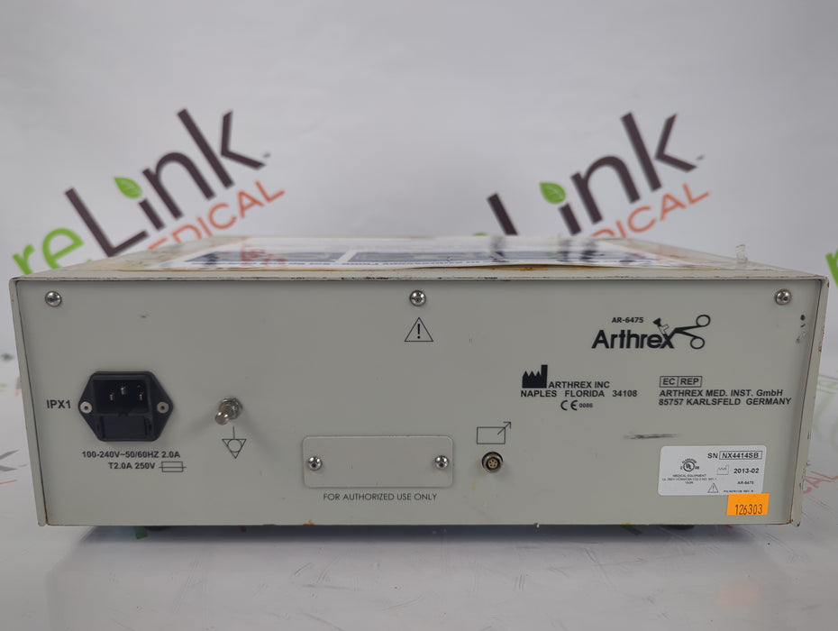 Arthrex AR-6475 Continuous Wave Arthroscopy Pump
