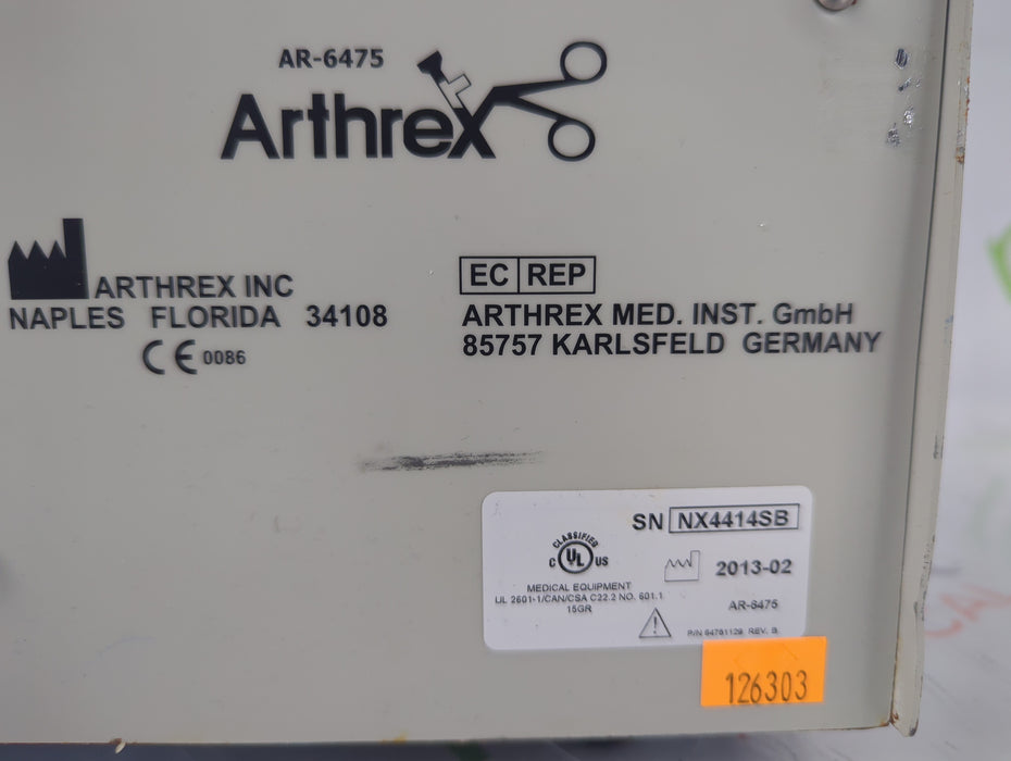 Arthrex AR-6475 Continuous Wave Arthroscopy Pump