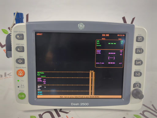GE Healthcare GE Healthcare Dash 2500 Patient Monitor Patient Monitors reLink Online