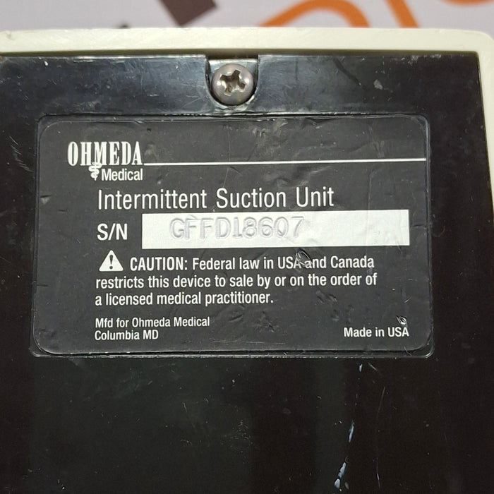 Ohmeda Medical 200 Intermittent Suction Unit