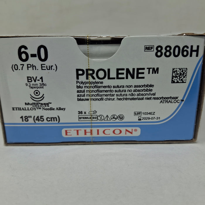 Ethicon Inc. Ethicon Inc. 8806H Prolene Polypropylene Sutures, 18" Surgical Instruments reLink Online