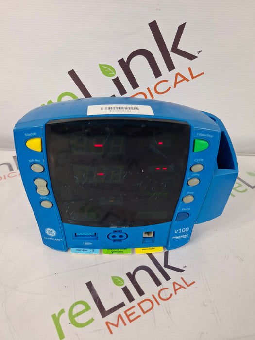 GE Healthcare Dinamap V100 - NIBP, SpO2, Temp Vital Signs Monitor