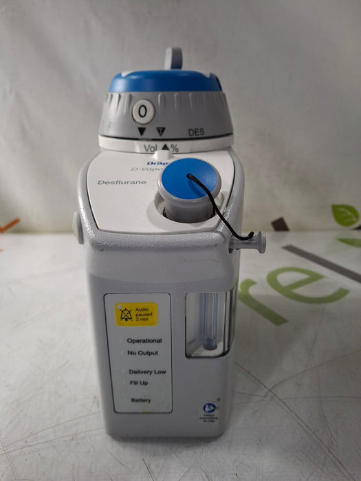 Draeger Medical Draeger Medical D-Vapor 3000 Desflurane Vaporizer Anesthesia reLink Online