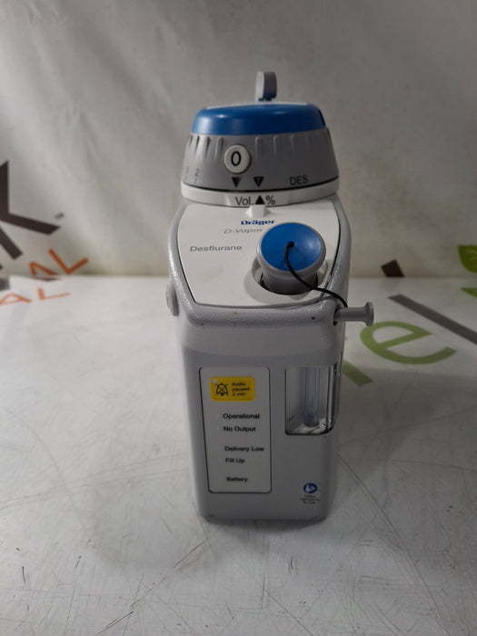 Draeger Medical D-Vapor 3000 Desflurane Vaporizer