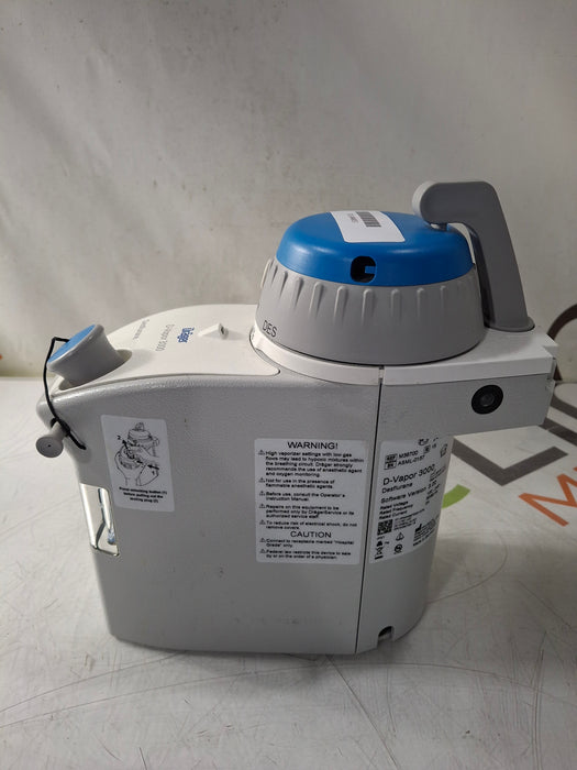 Draeger Medical D-Vapor 3000 Desflurane Vaporizer