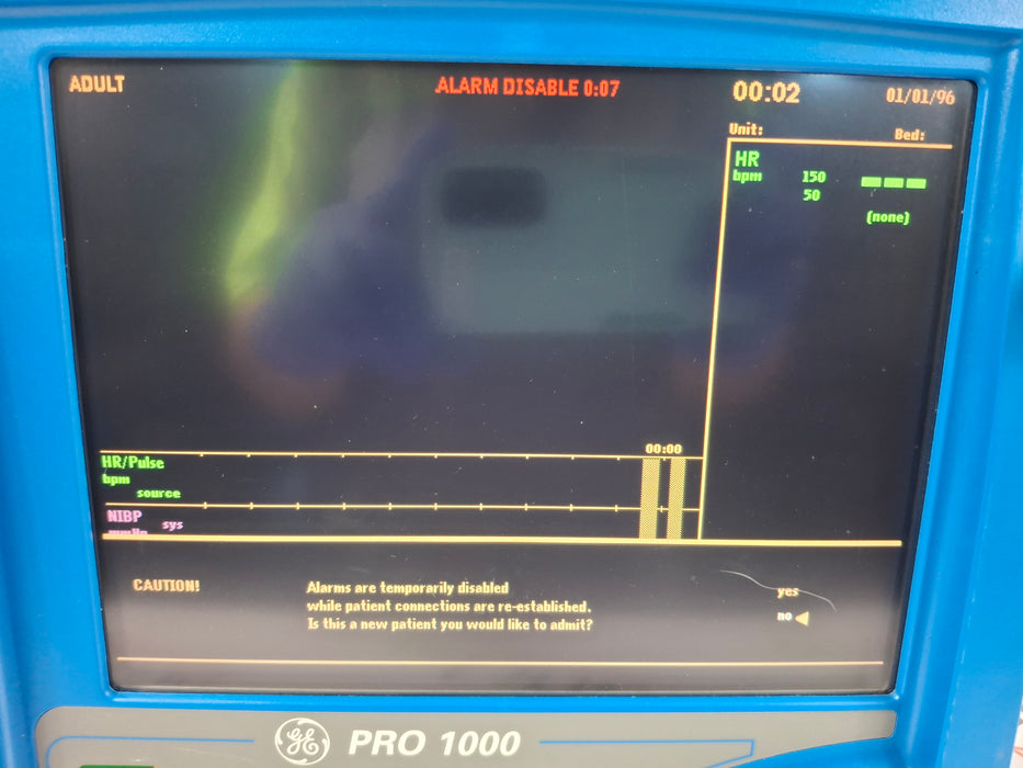 GE Healthcare Pro 1000 Vital Signs Monitor