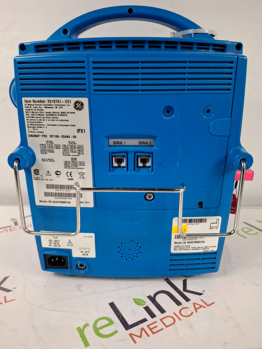 GE Healthcare Pro 1000 Vital Signs Monitor