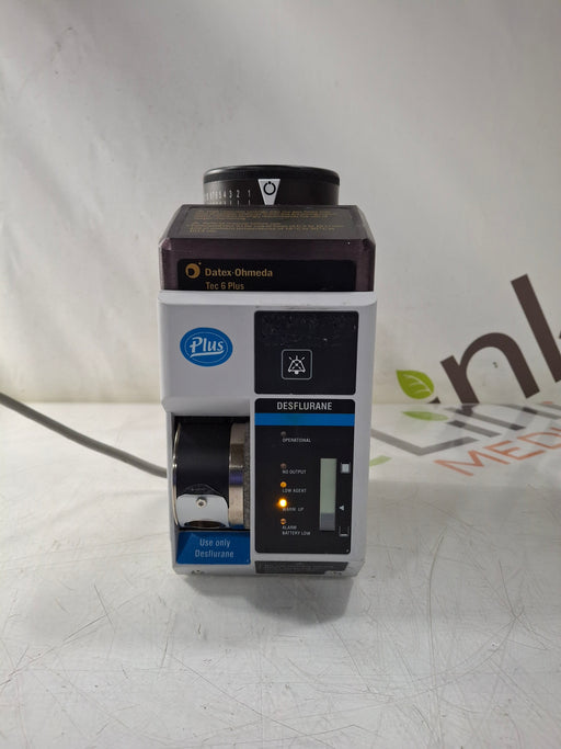 Datex-Ohmeda Datex-Ohmeda Tec 6 Plus Desflurane Vaporizer Anesthesia reLink Online