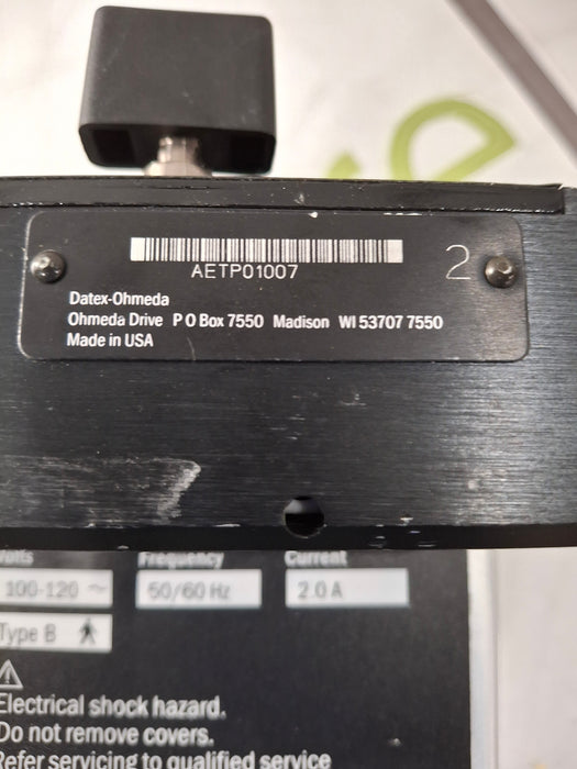 Datex-Ohmeda Tec 6 Plus Desflurane Vaporizer