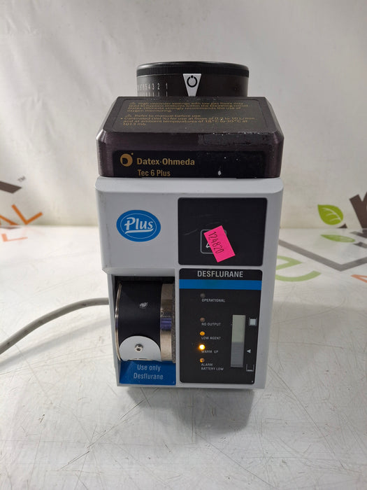 Datex-Ohmeda Tec 6 Plus Desflurane Vaporizer