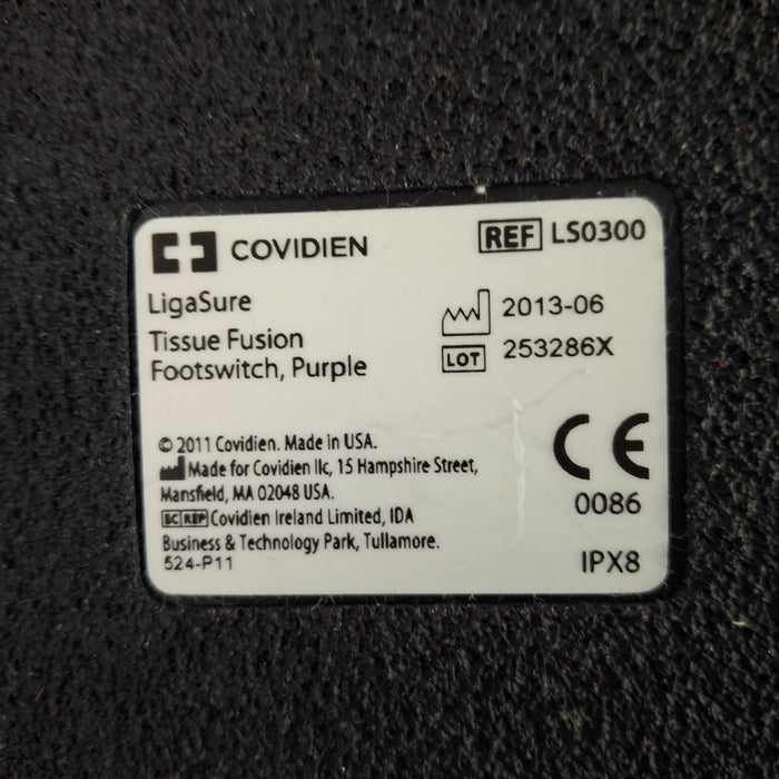 Valleylab Ligasure LS0300 Purple Foot Pedal