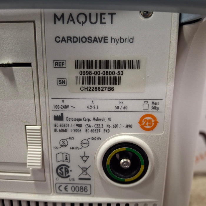 Maquet Cardiosave Hybrid IABP Datascope Pump
