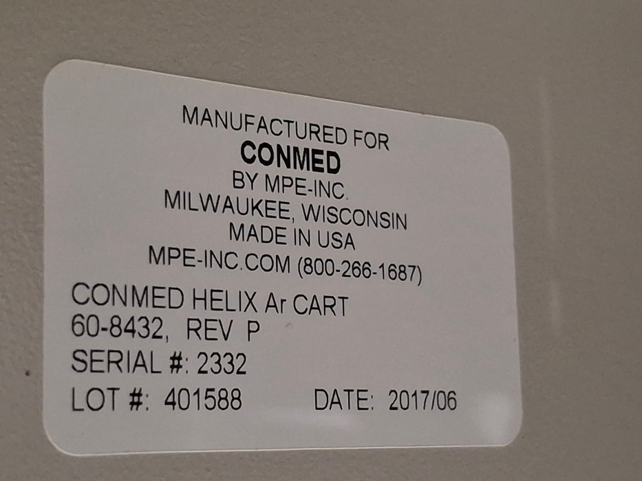 ConMed HelixAR Electrosurgical Generator with Argon Beam Coagulation