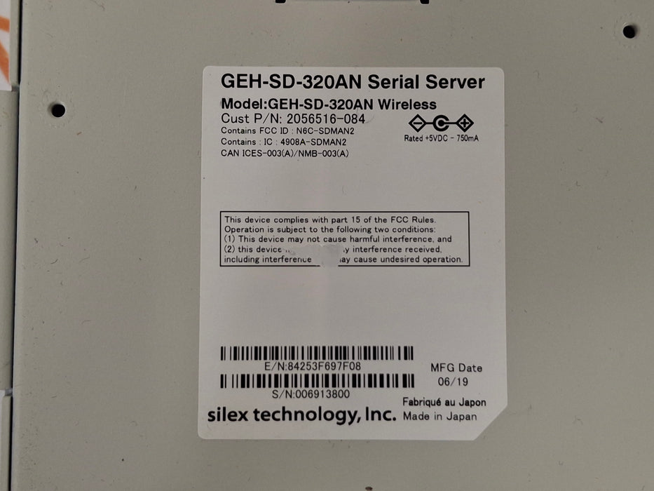 Silex Technology GEH-SD-320AN Wireless Serial Device Server