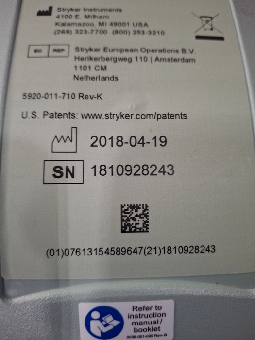 Stryker Stryker SmartPump Dual Channel Tourniquet Surgical Equipment reLink Online