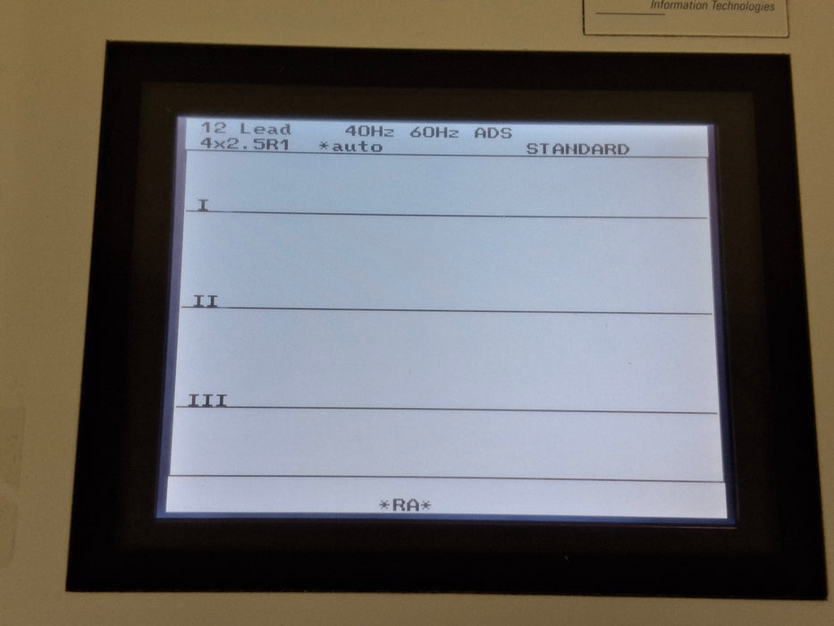 GE Healthcare MAC 1200 ECG