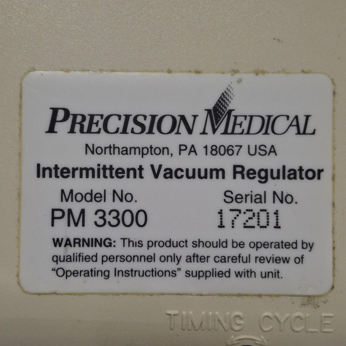 Precision Medical PM3300 Intermittent Vacuum Regulator