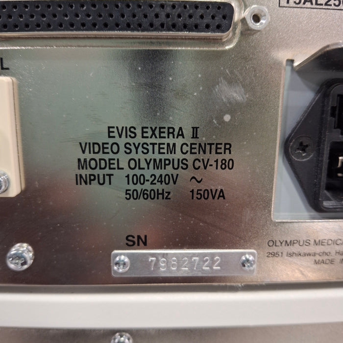 Olympus CV-180/CLV-180 Video Endoscopy System