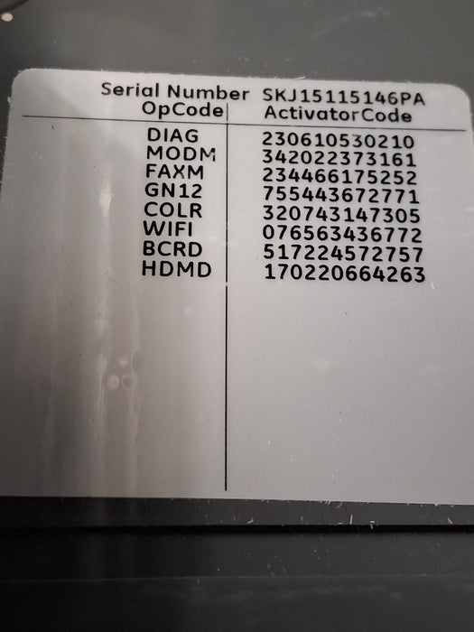 GE Healthcare MAC 5500 HD ECG without CAM Module