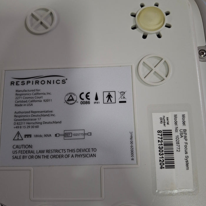 Respironics Respironics BiPAP Focus Ventilator Respiratory reLink Online