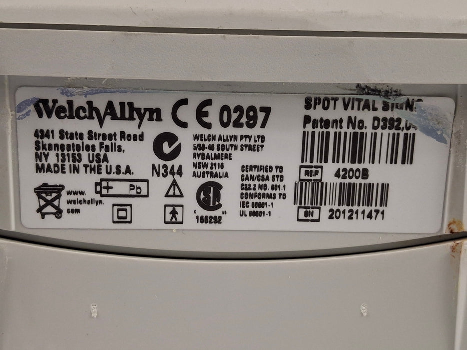 Welch Allyn Spot 420 - NIBP Vital Signs Monitor