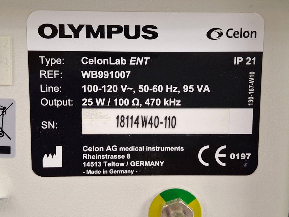 Olympus Olympus CelonLab ENT Electrosurgical Unit Electrosurgical Units reLink Online