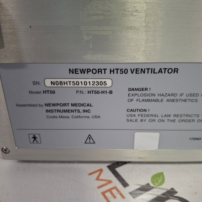 Newport Medical HT50 Ventilator