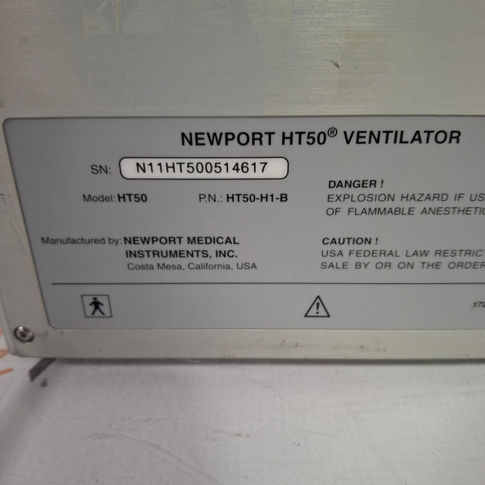 Newport Medical HT50 Ventilator
