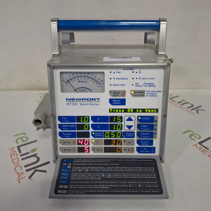 Newport Medical HT50 Ventilator