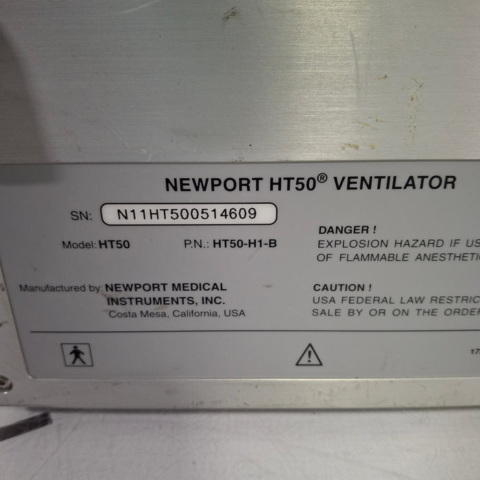 Newport Medical HT50 Ventilator