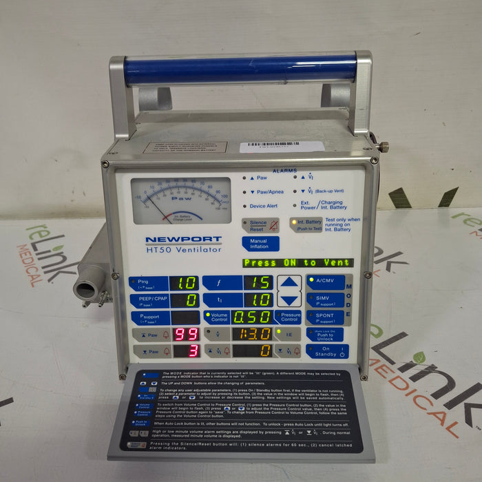 Newport Medical HT50 Ventilator
