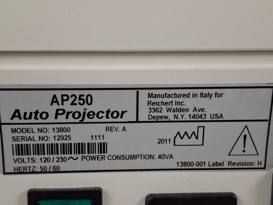 Reichert Reichert AP250 Auto Projector Ophthalmology reLink Online