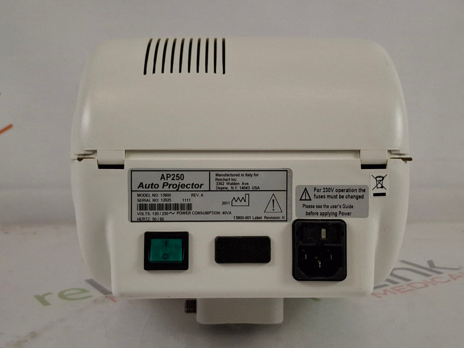 Reichert Reichert AP250 Auto Projector Ophthalmology reLink Online