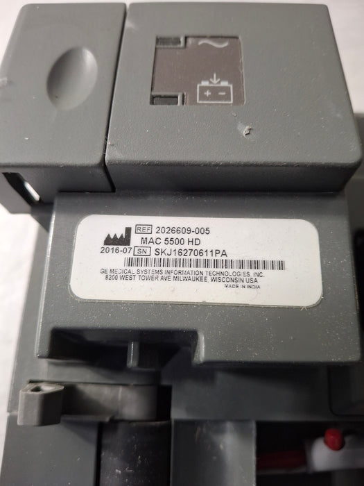 GE Healthcare MAC 5500 HD ECG with CAM Module