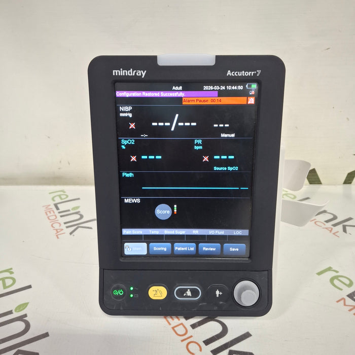 Mindray Accutorr 7 Vital Signs Monitor