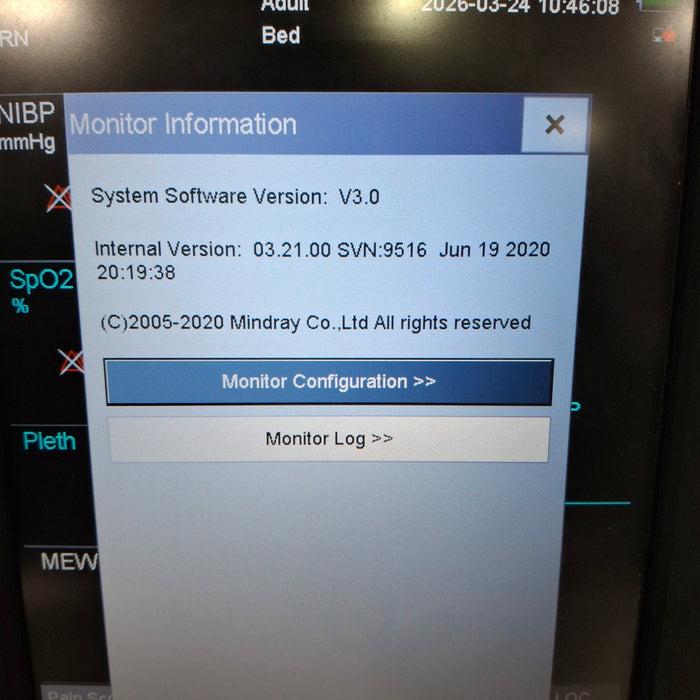 Mindray Accutorr 7 Vital Signs Monitor