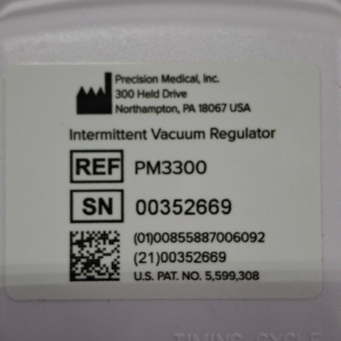 Precision Medical PM3300 Intermittent Vacuum Regulator