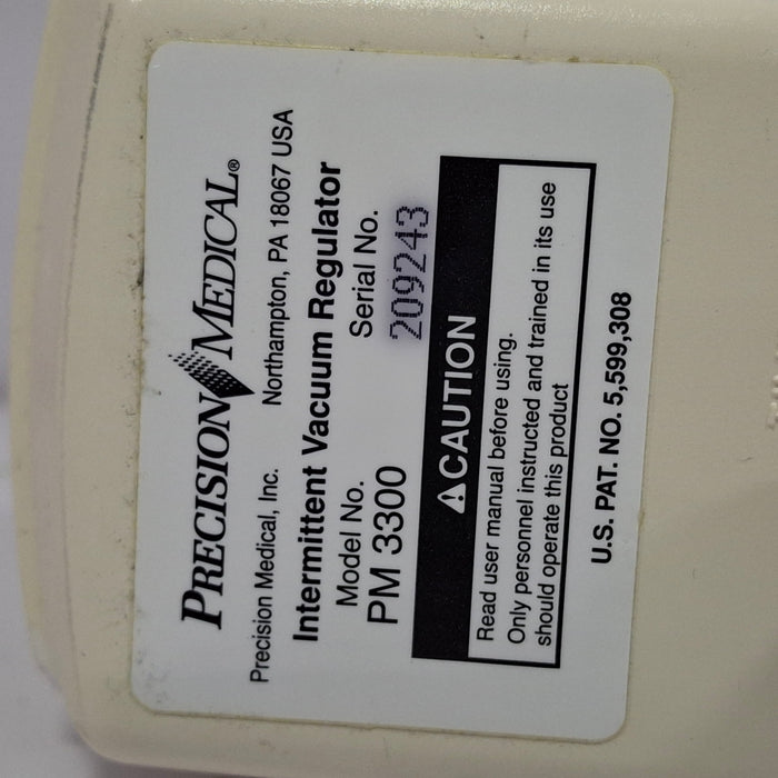 Precision Medical PM3300 Intermittent Vacuum Regulator