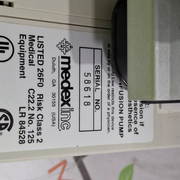 Medex Medex Medfusion 2010 Syringe Infusion Pump Infusion Pump reLink Online