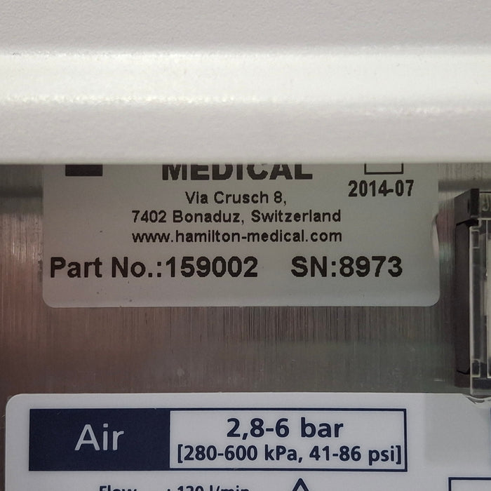 Hamilton Medical Inc G5 Ventilator